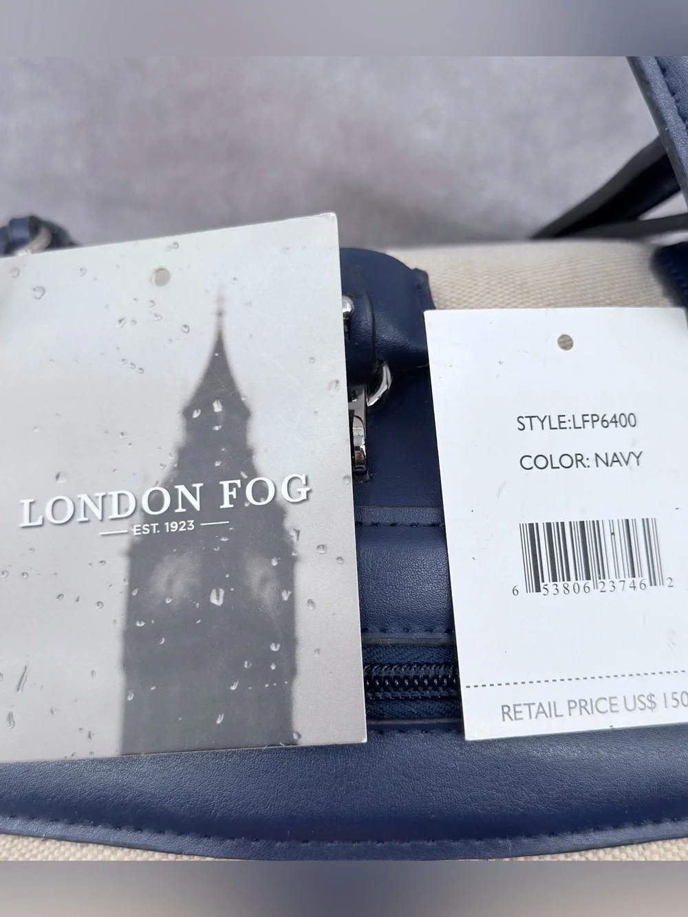 London Fog classic canvas
